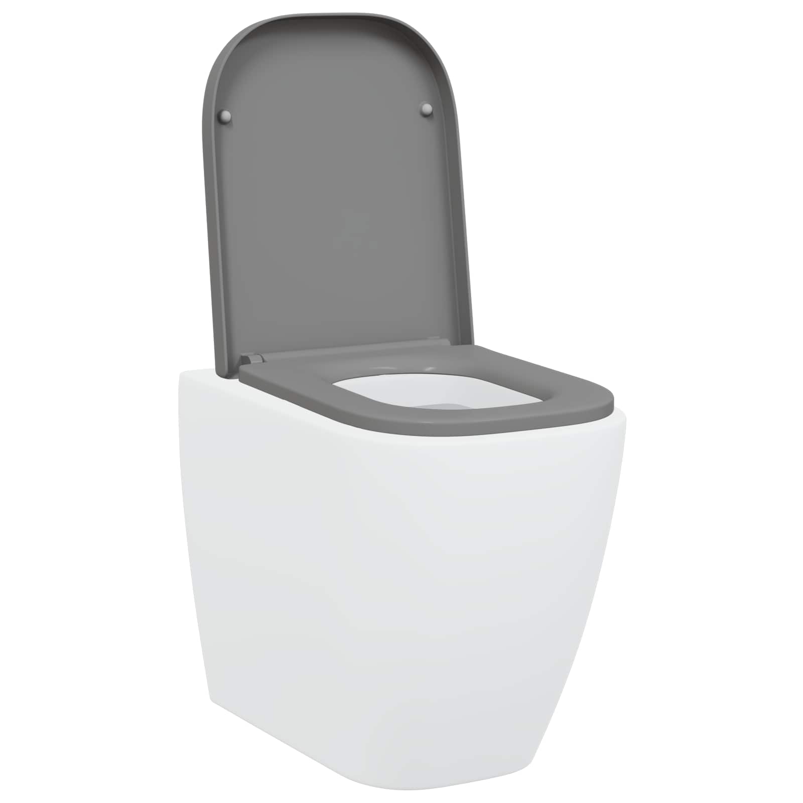 WC daska Siva 47,5 x 35 x 3,6 cm Duroplast