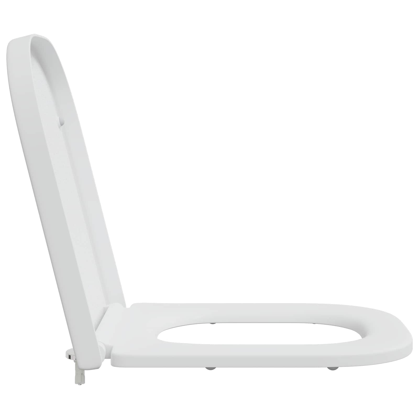 WC daska Bijelo 47,5 x 35 x 3,6 cm Duroplast