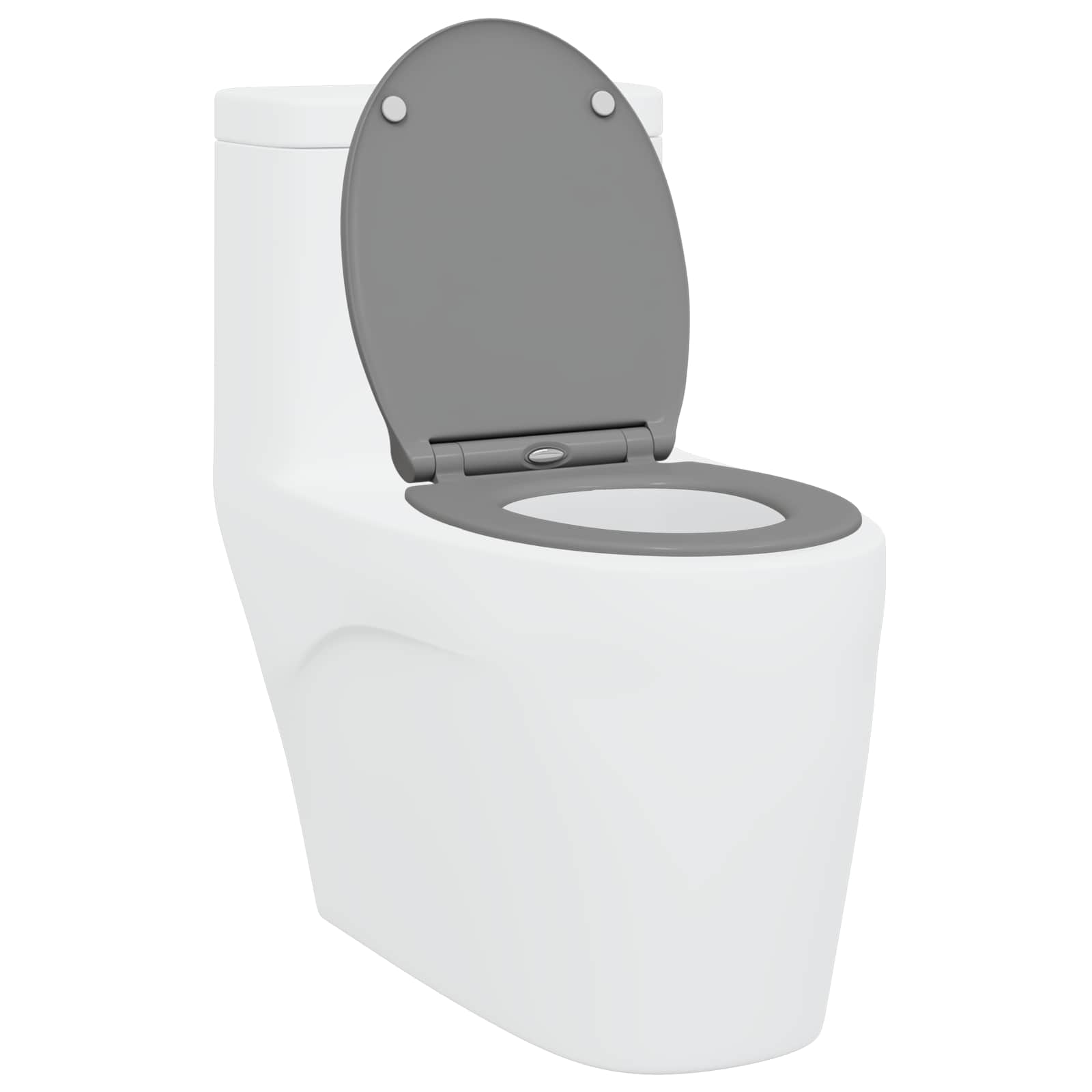 WC daska Siva 47 x 37,5 x 3,8 cm Duroplast