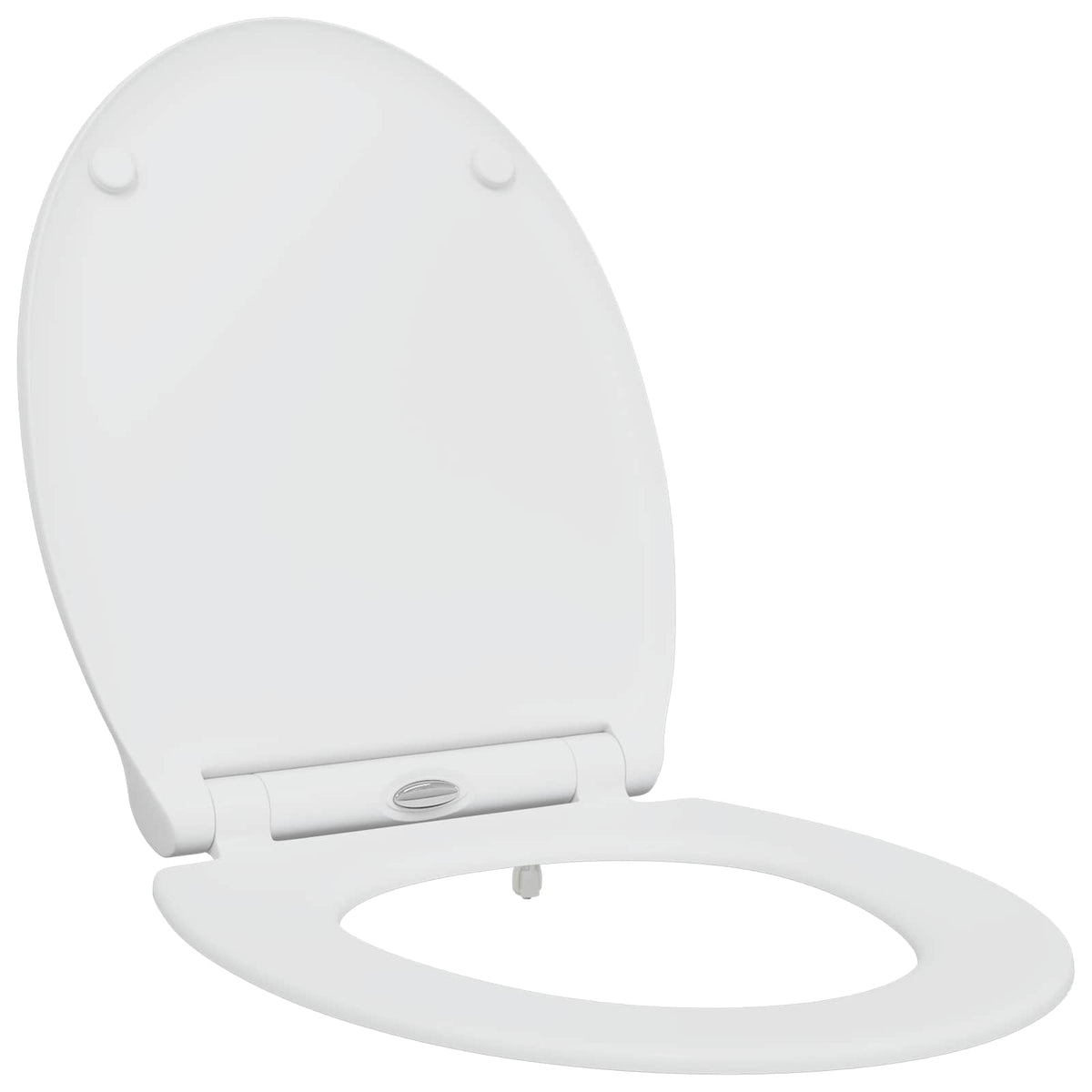 WC daska Bijelo 47 x 37,5 x 3,8 cm Duroplast