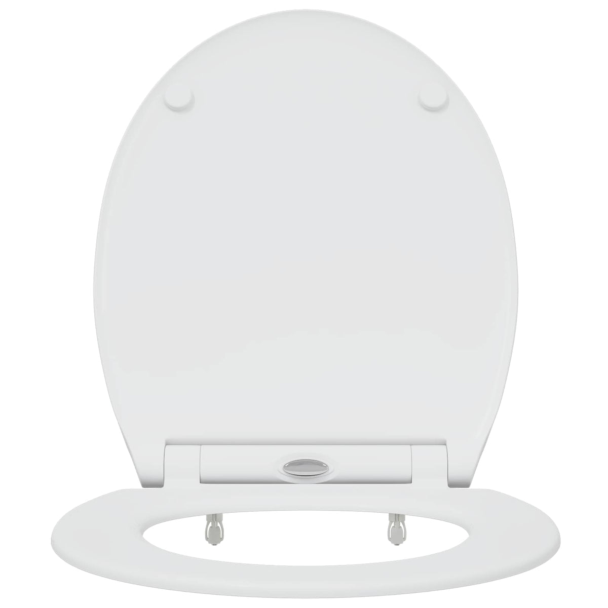 WC daska Bijelo 47 x 37,5 x 3,8 cm Duroplast