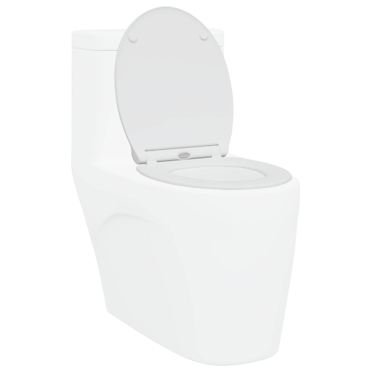 WC daska Bijelo 47 x 37,5 x 3,8 cm Duroplast