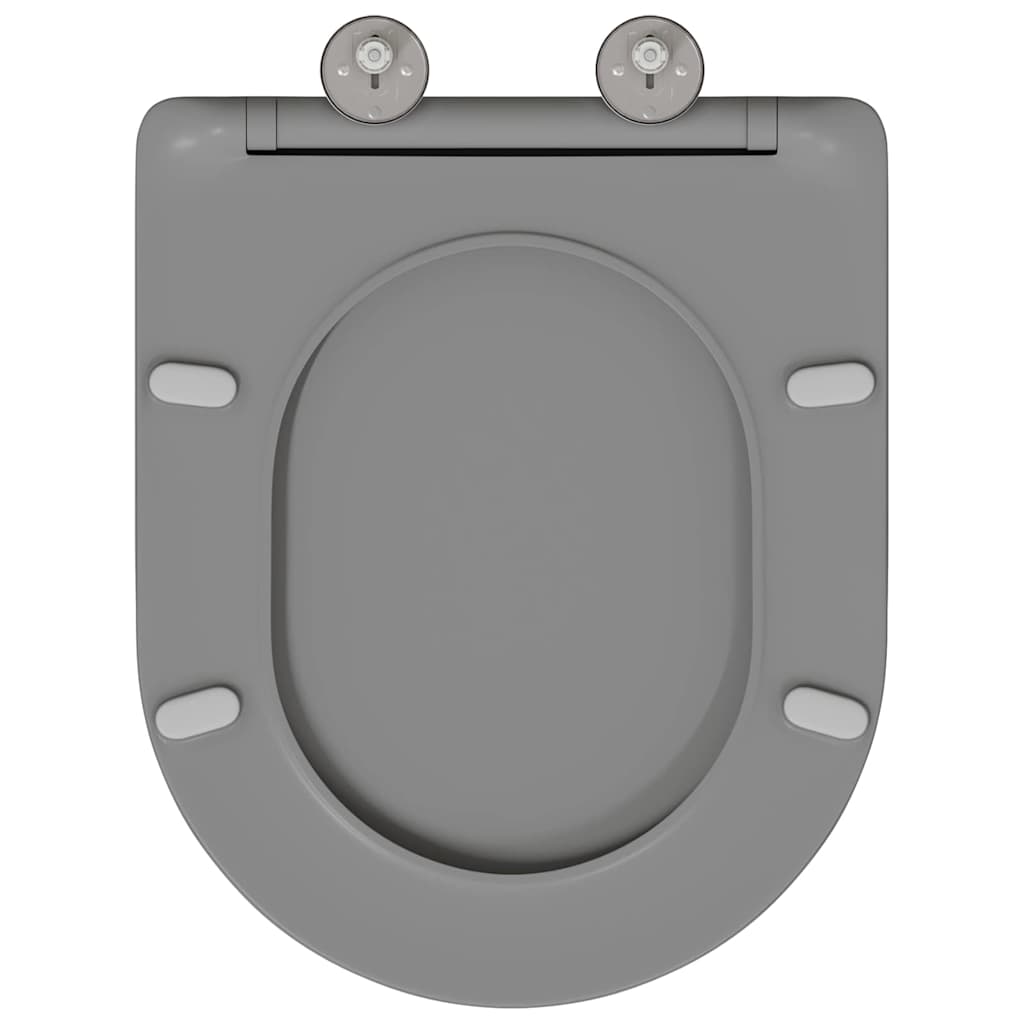 WC daska Siva 47 x 36 x 3,4 cm Duroplast