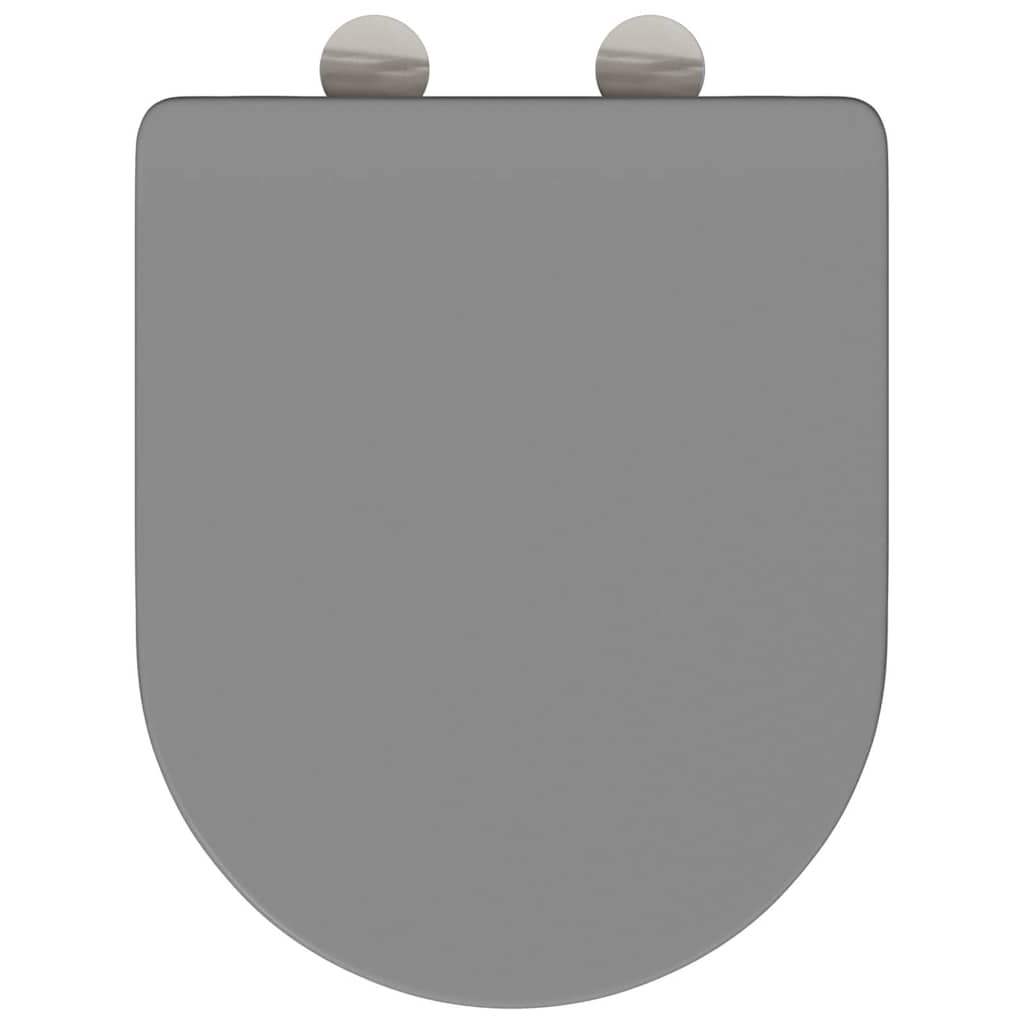 WC daska Siva 47 x 36 x 3,4 cm Duroplast