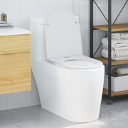 WC daska Bijelo 47 x 36 x 3,4 cm Duroplast