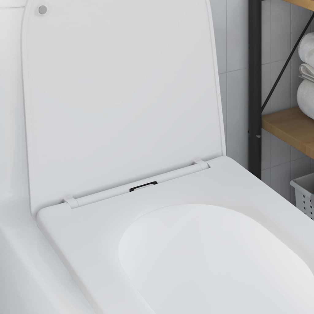 WC daska Bijelo 47 x 36 x 3,4 cm Duroplast