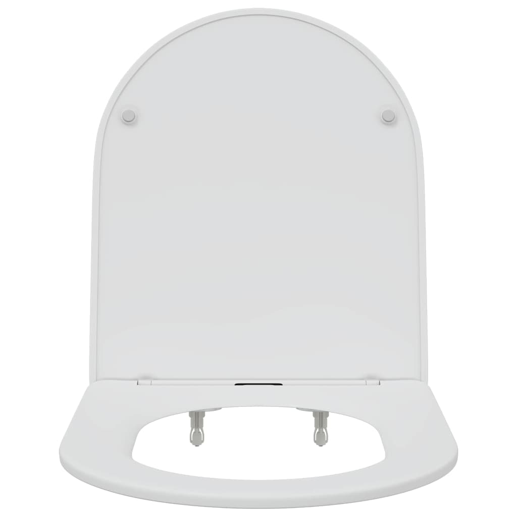 WC daska Bijelo 47 x 36 x 3,4 cm Duroplast