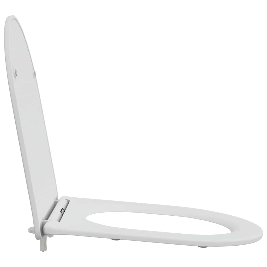WC daska Bijelo 47 x 36 x 3,4 cm Duroplast