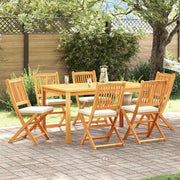 Sklopiva stolica s jastukom 6 pcs Bijelo 49 x 57,5 x 92 cm