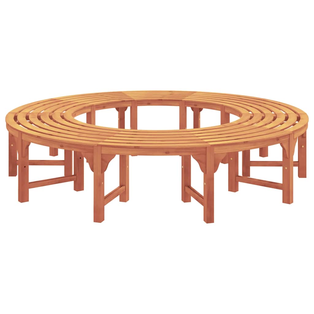 Klupa pod drvetom 2 pcs Prirodna 160 x 80 x 45cm
