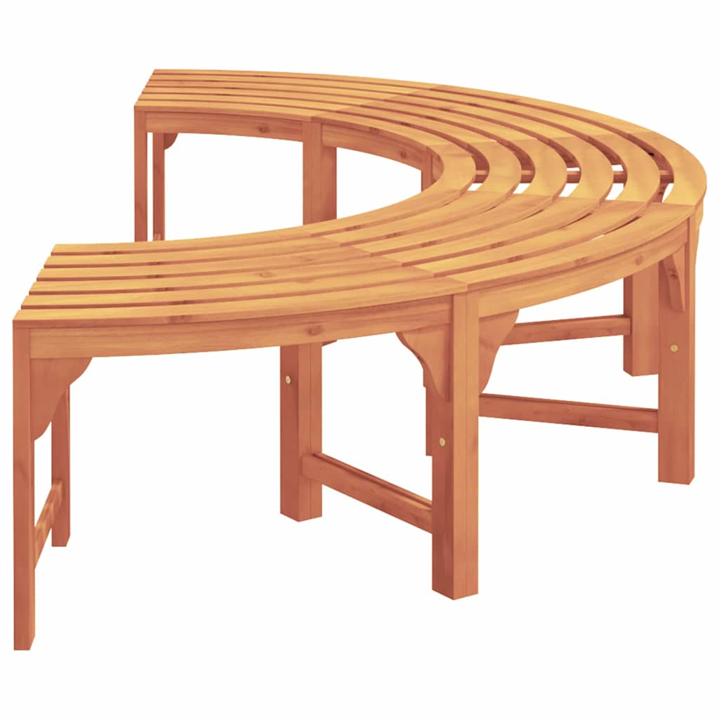 Klupa pod drvetom 2 pcs Prirodna 160 x 80 x 45cm