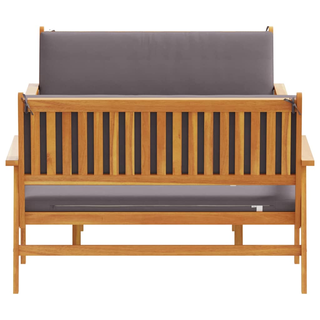 Sjedeća garnitura za vrt 3 pcs Smeđa 120 x 65,5 x 79 cm