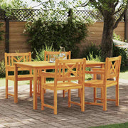 Vanjska klupa 4 pcs Prirodna 56 x 55,5 x 90 cm