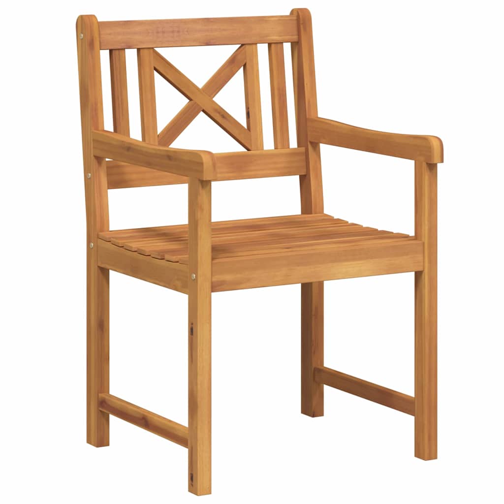 Vanjska klupa 4 pcs Prirodna 56 x 55,5 x 90 cm