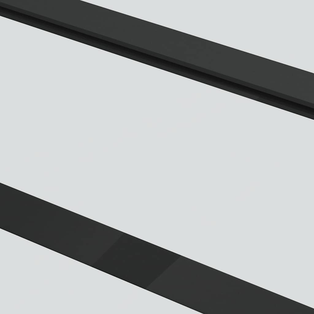 Klizna vrata s okovom 102x205 cm ESG staklo i aluminij