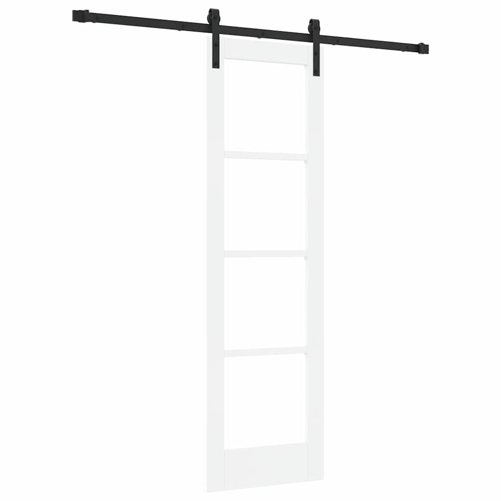 Klizna vrata ORKDAL Bijela i crna 61 x 198,5 cm