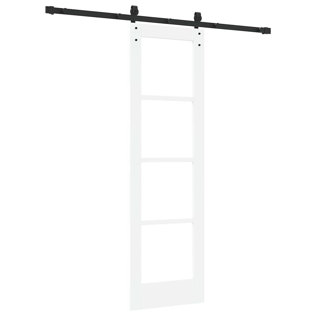 Klizna vrata ORKDAL Bijela i crna 61 x 198,5 cm
