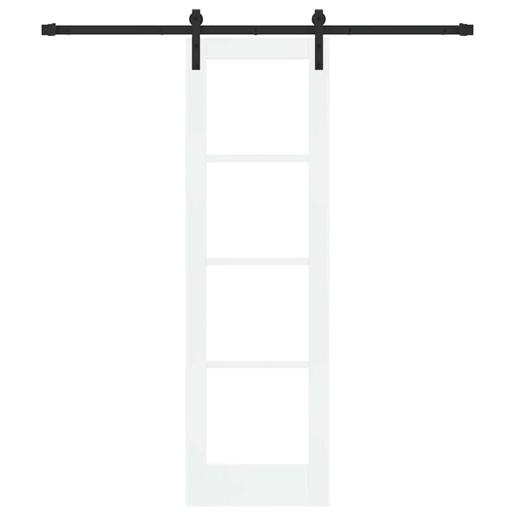 Klizna vrata ORKDAL Bijela i crna 61 x 198,5 cm