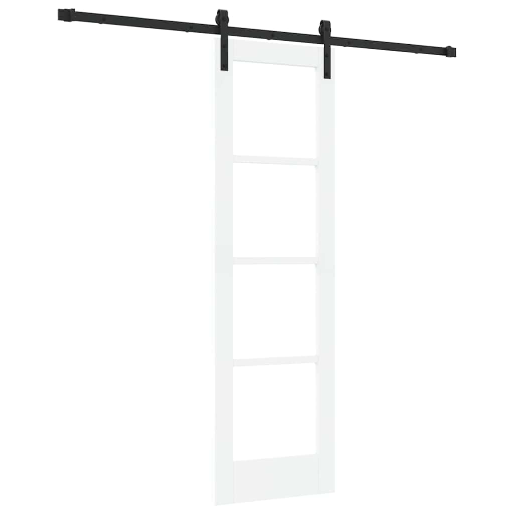 Klizna vrata ORKDAL Bijela i crna 61 x 198,5 cm