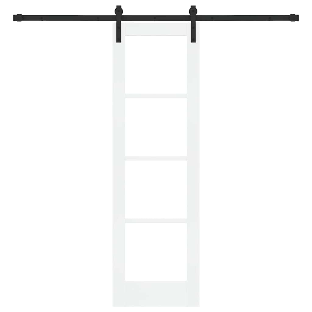 Klizna vrata ORKDAL Bijela i crna 61 x 198,5 cm