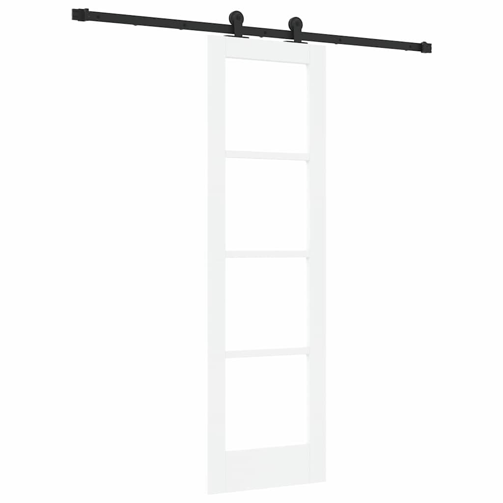 Klizna vrata ORKDAL Bijela i crna 61 x 198,5 cm
