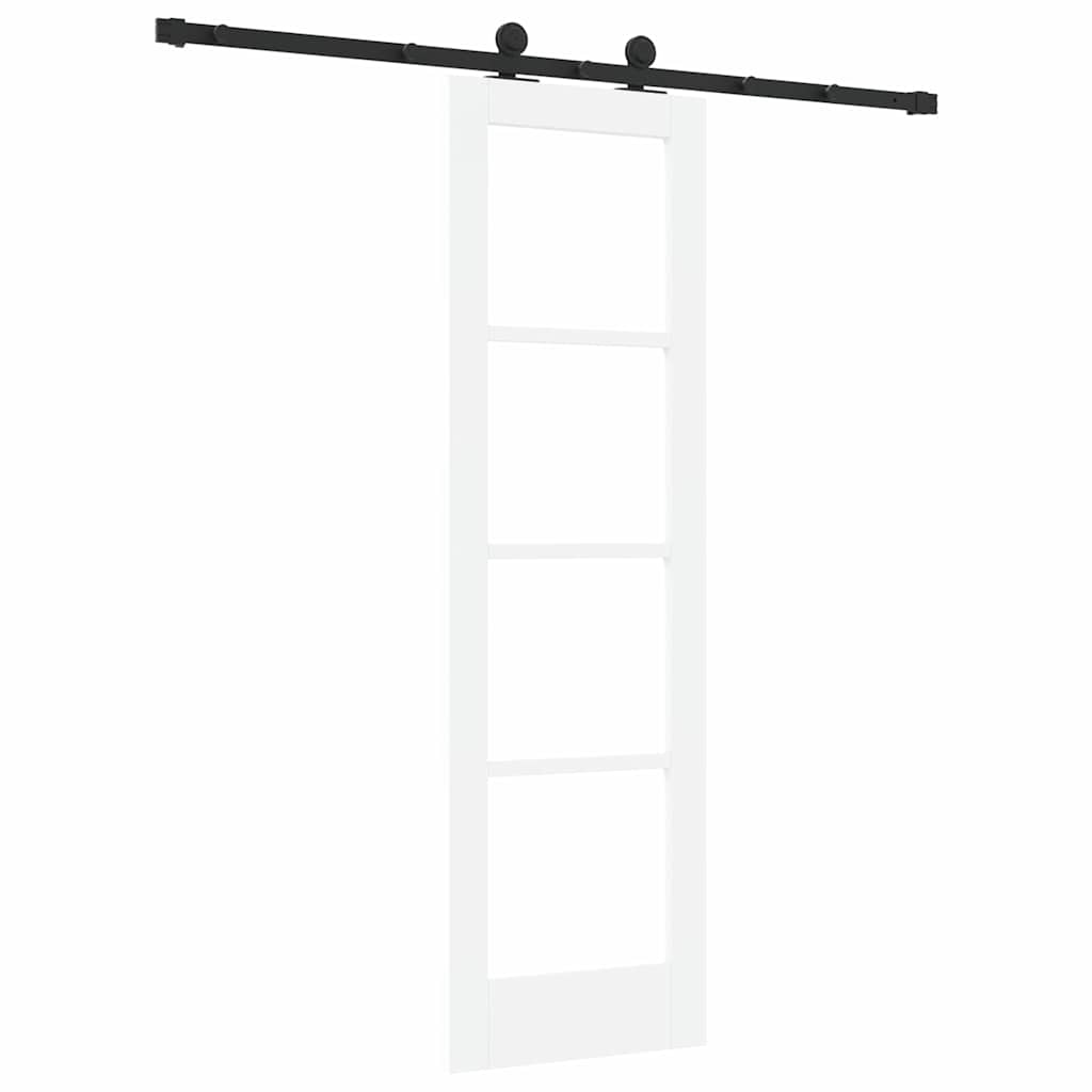 Klizna vrata ORKDAL Bijela i crna 61 x 198,5 cm