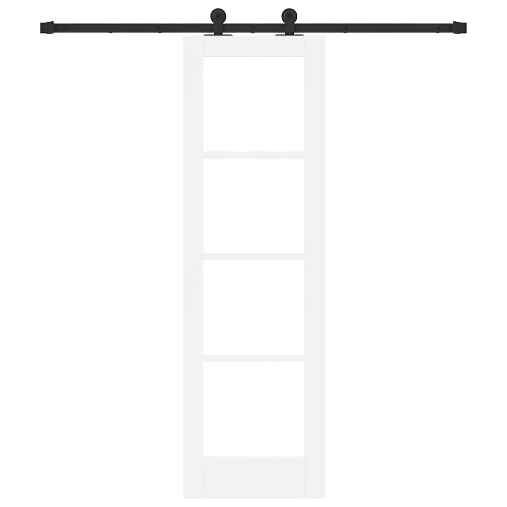 Klizna vrata ORKDAL Bijela i crna 61 x 198,5 cm