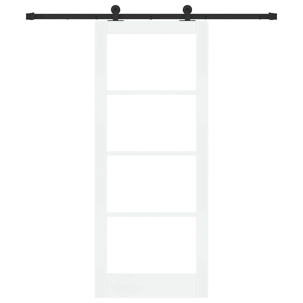 Klizna vrata ORKDAL Bijela i crna 83 x 202 cm