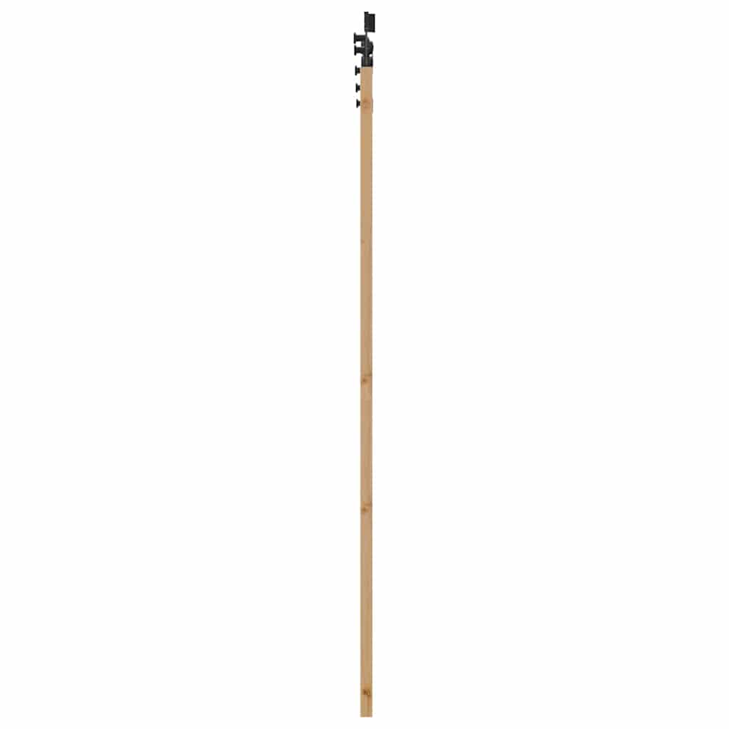 Klizna vrata ORKDAL Prirodna i crna 61 x 198,5 cm