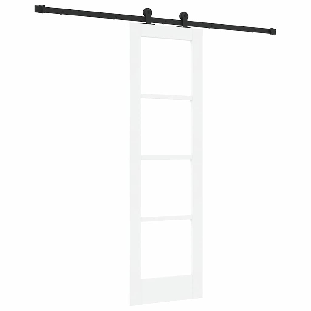 Klizna vrata ORKDAL Bijela i crna 61 x 198,5 cm