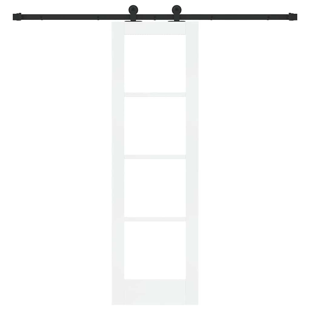 Klizna vrata ORKDAL Bijela i crna 61 x 198,5 cm