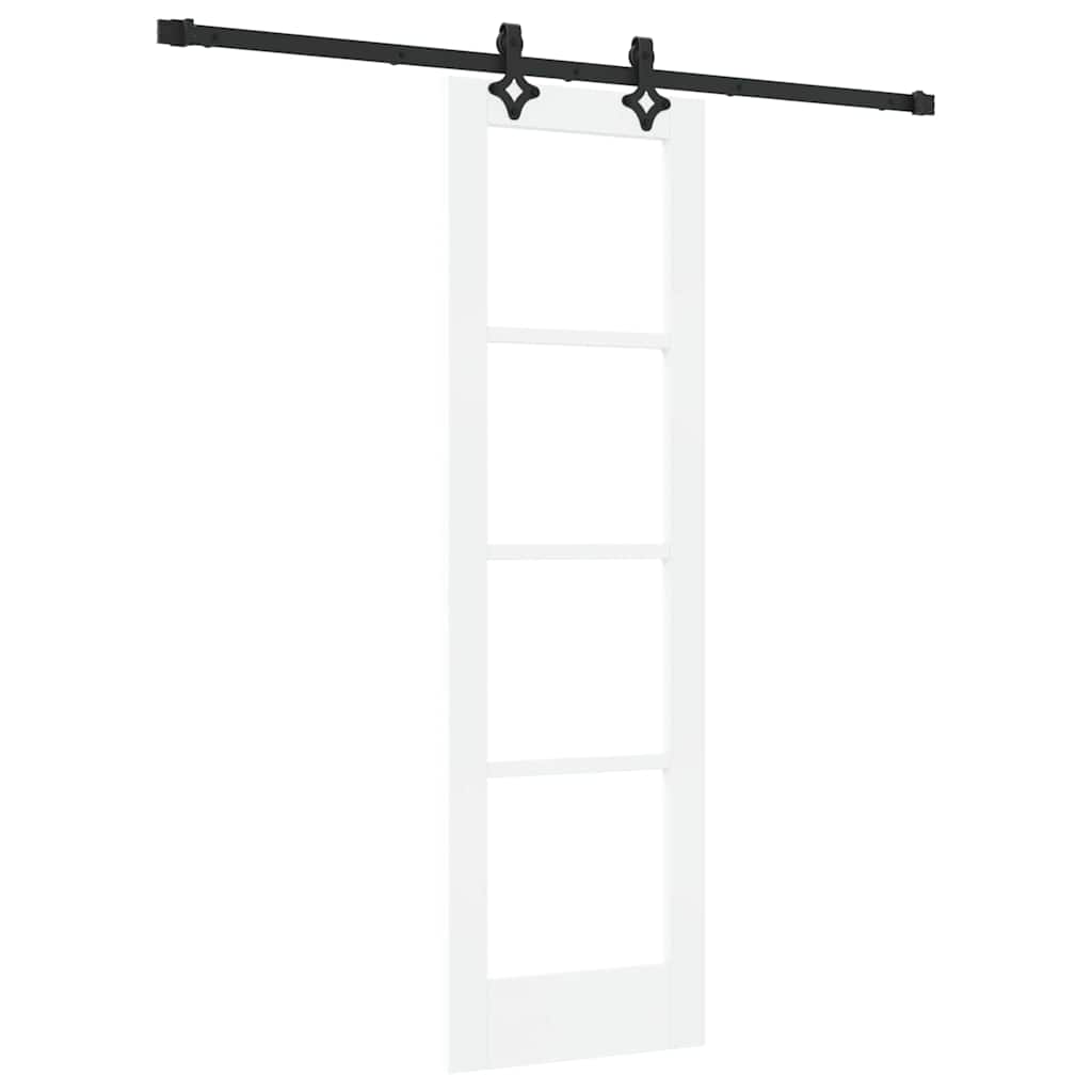 Klizna vrata ORKDAL Bijela i crna 61 x 198,5 cm