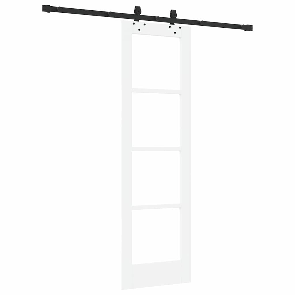Klizna vrata ORKDAL Bijela i crna 61 x 198,5 cm
