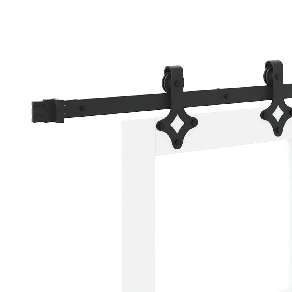 Klizna vrata ORKDAL Bijela i crna 61 x 198,5 cm