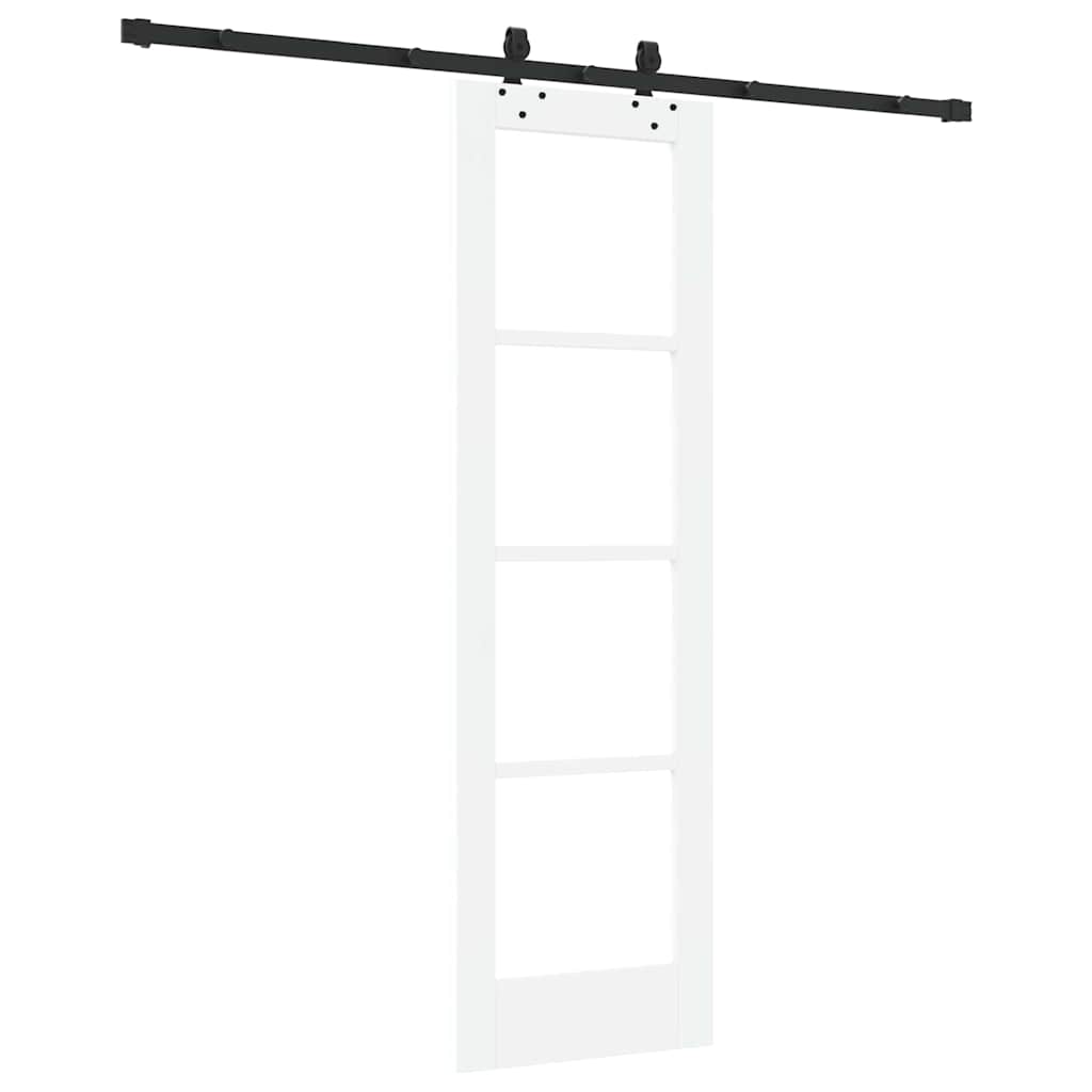 Klizna vrata ORKDAL Bijela i crna 61 x 198,5 cm