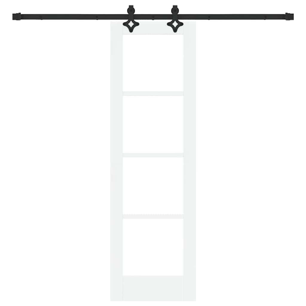 Klizna vrata ORKDAL Bijela i crna 61 x 198,5 cm