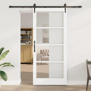 Klizna vrata Bijela i crna 93 x 211 cm
