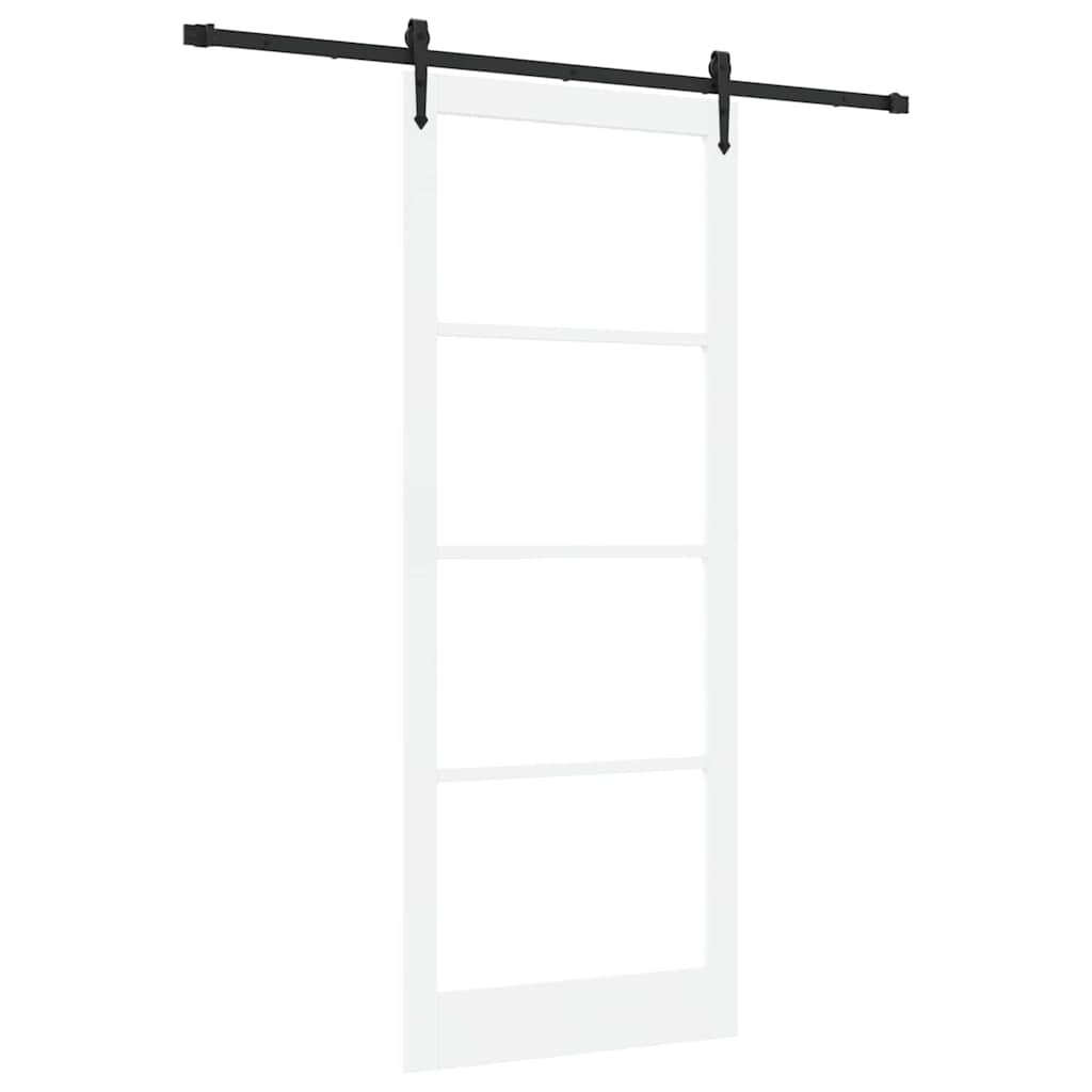 Klizna vrata Bijela i crna 93 x 232 cm