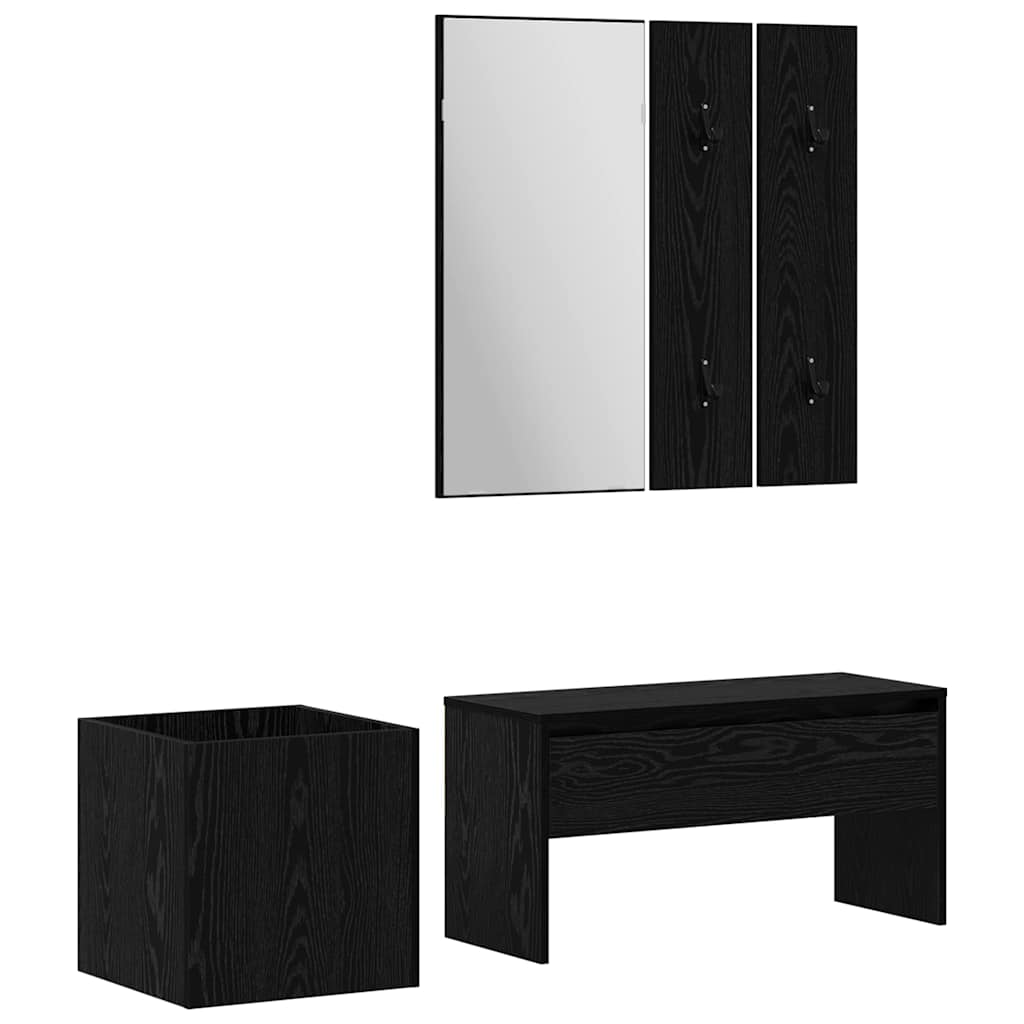 Set namještaja za predsoblje Zidne 5 pcs Konstruirano drvo