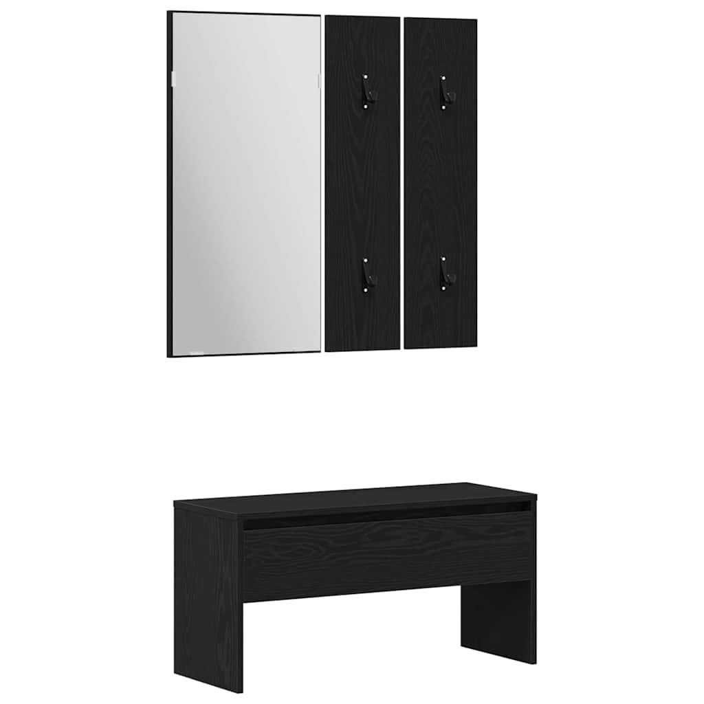 Set namještaja za predsoblje Zidne 5 pcs Konstruirano drvo