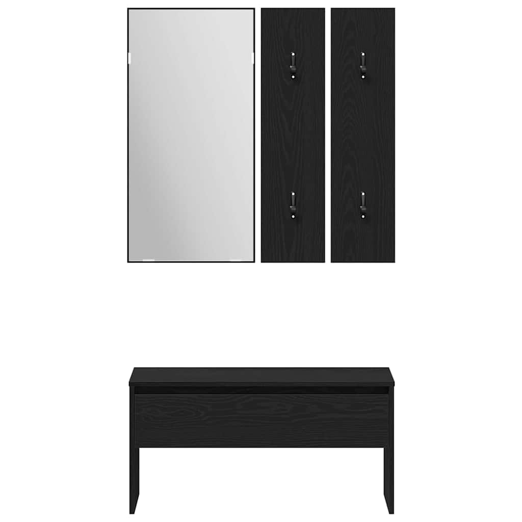 Set namještaja za predsoblje Zidne 5 pcs Konstruirano drvo