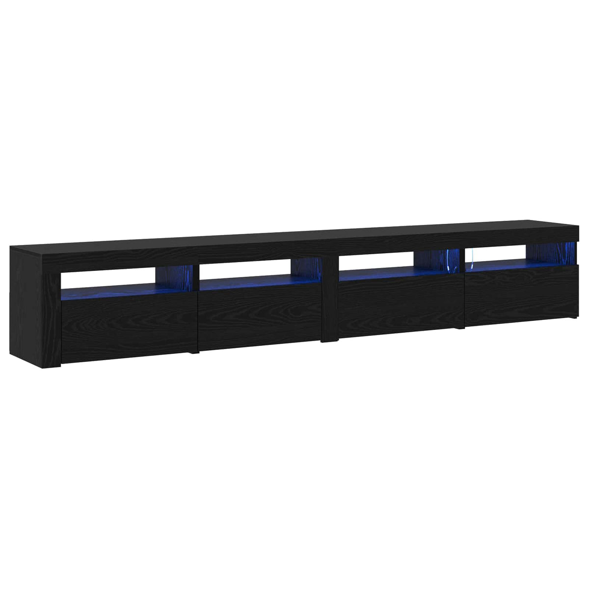 Set TV komoda S LED lampica 3 pcs