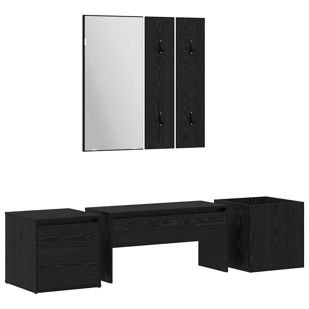 Set namještaja za predsoblje Zidne 6 pcs Konstruirano drvo