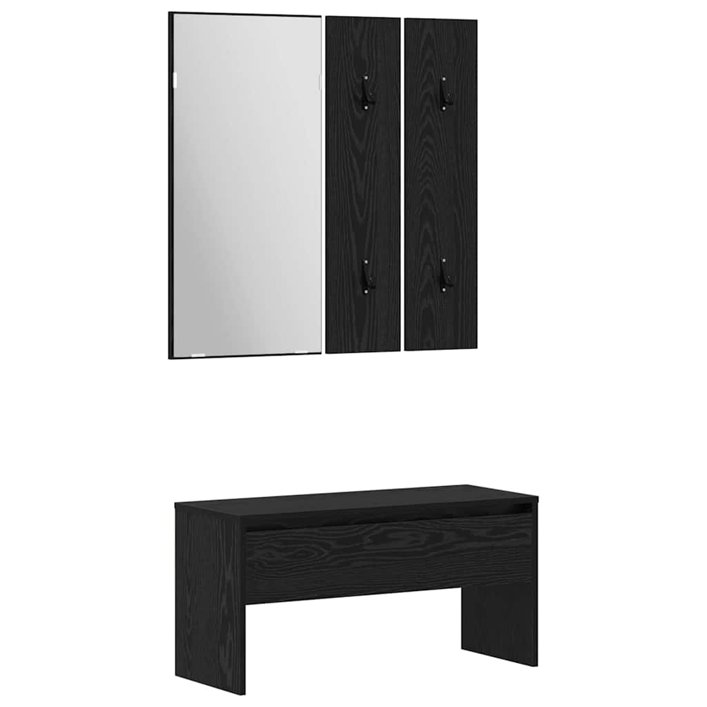 Set namještaja za predsoblje Zidne 6 pcs Konstruirano drvo