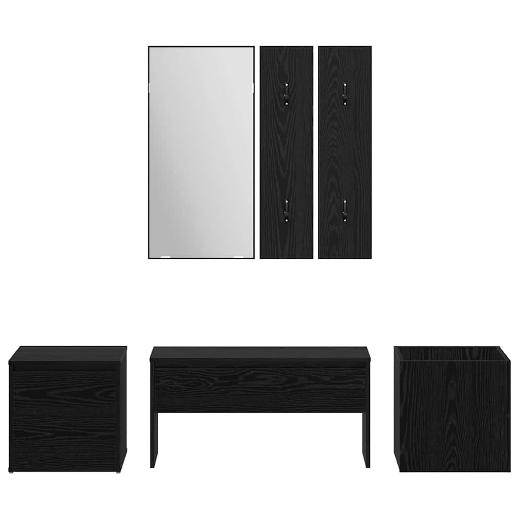 Set namještaja za predsoblje Zidne 6 pcs Konstruirano drvo