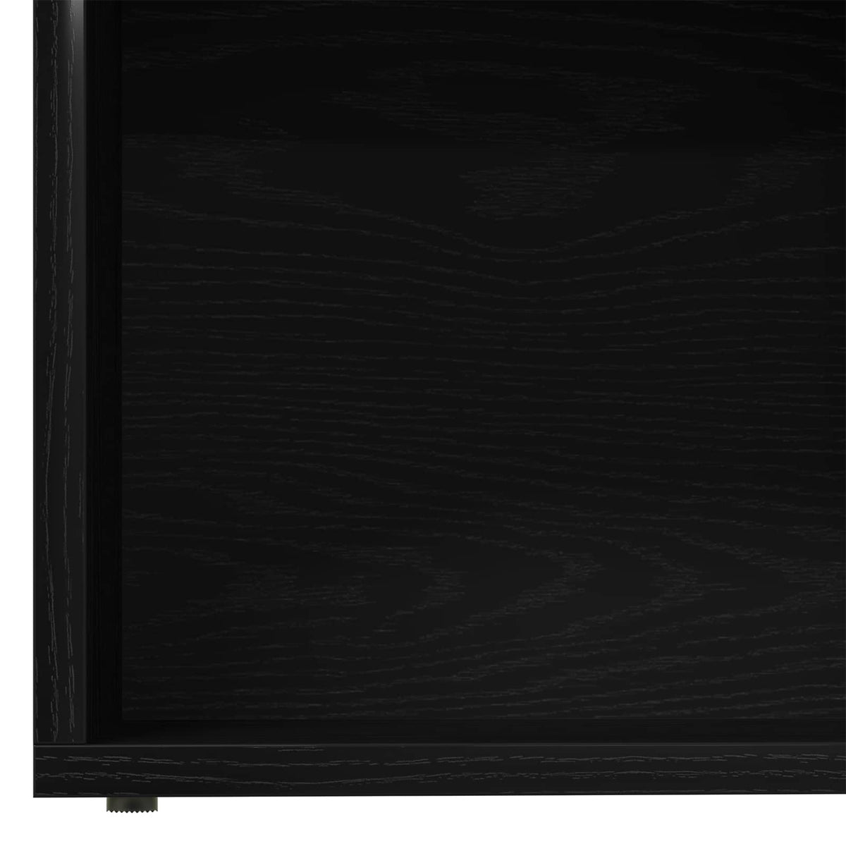 Polica 3 pcs Crni hrast 36 x 30 x 143 cm Konstruirano drvo