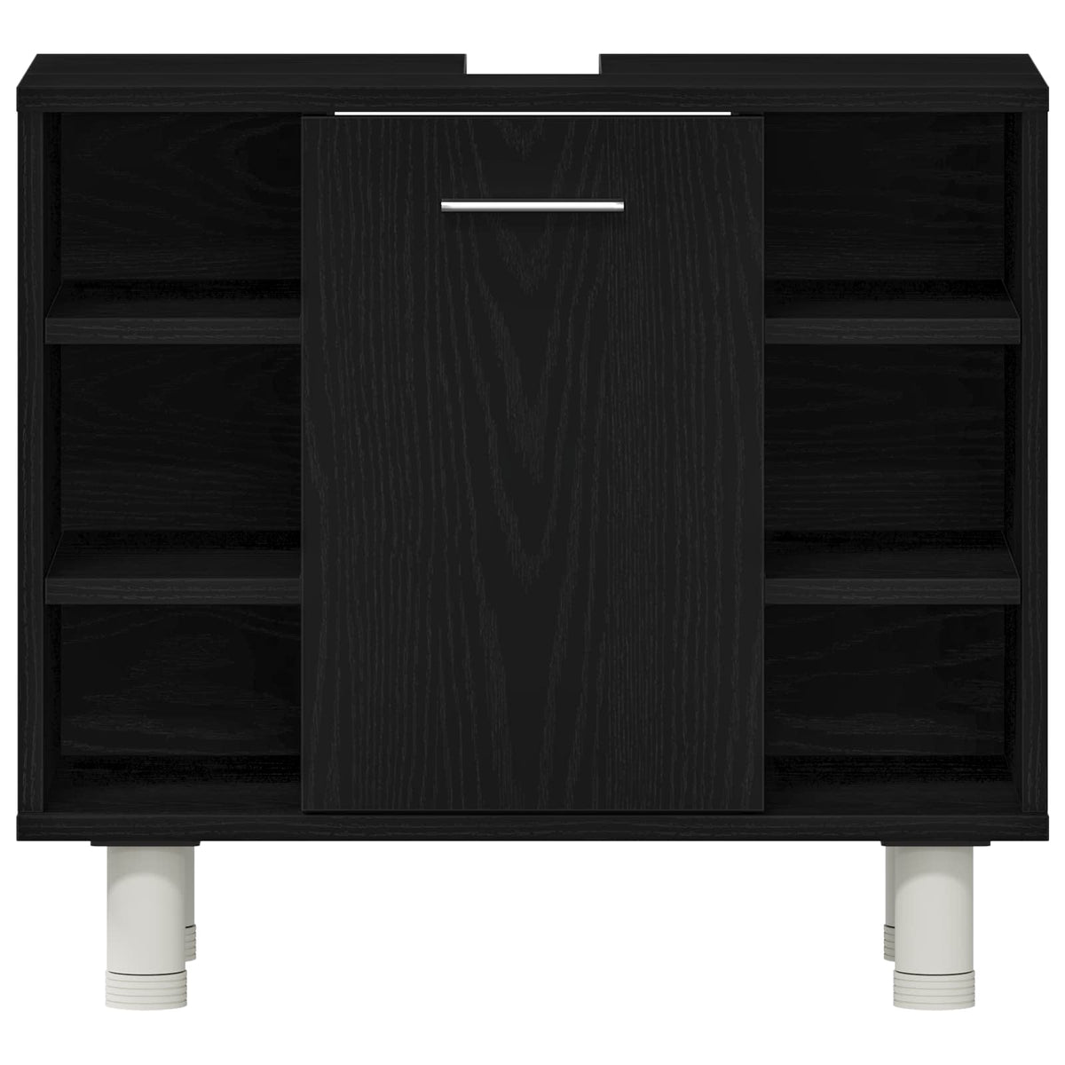 Set namještaja za kupaonicu Zidne 3 pcs Crna 30 x 30 x 179,5 cm