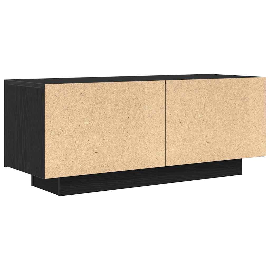 TV ormar Crni hrast 100 x 35 x 40 cm Konstruirano drvo