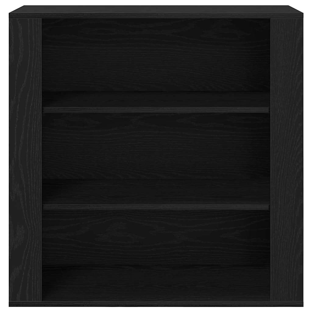 Highboard Crni hrast 80 x 33 x 150 cm Konstruirano drvo