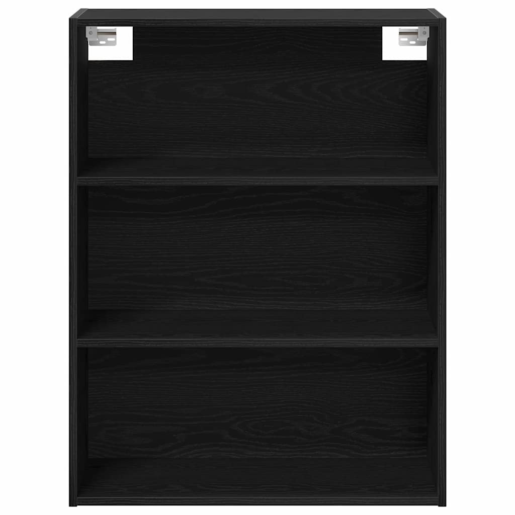 Highboard 2 pcs Crni hrast 69,5 x 34 x 180 cm Konstruirano drvo